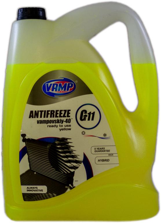 Охолоджуюча рідина Антифриз ВАМП Ct11 -30°С 10 л жовтий (000035805)