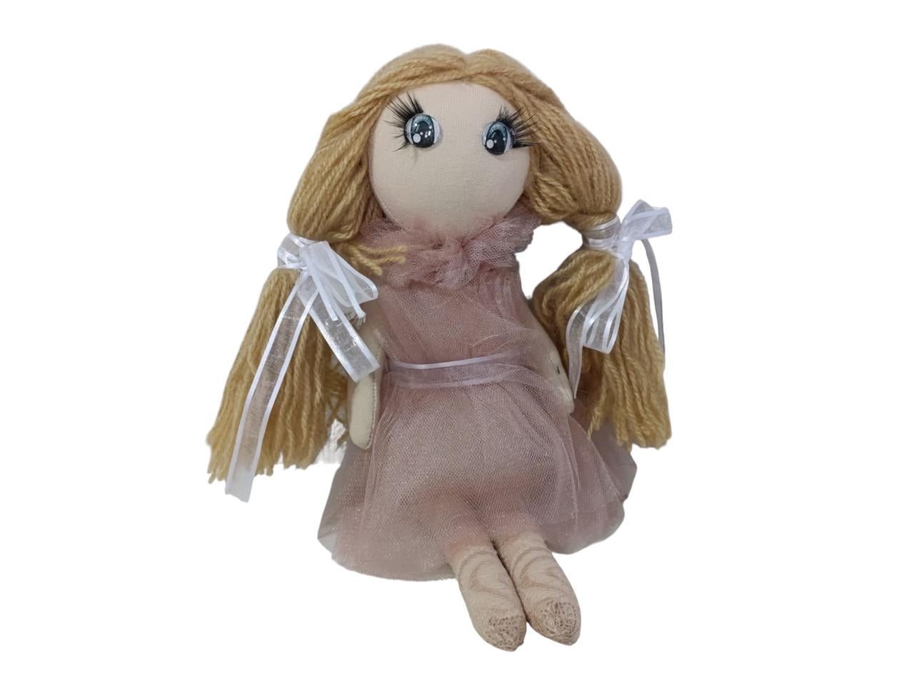 Кукла мягкая Русая 32 см Розовый (2876246290) Кукла мягкая Русая 32 см Розовый (2876246290)