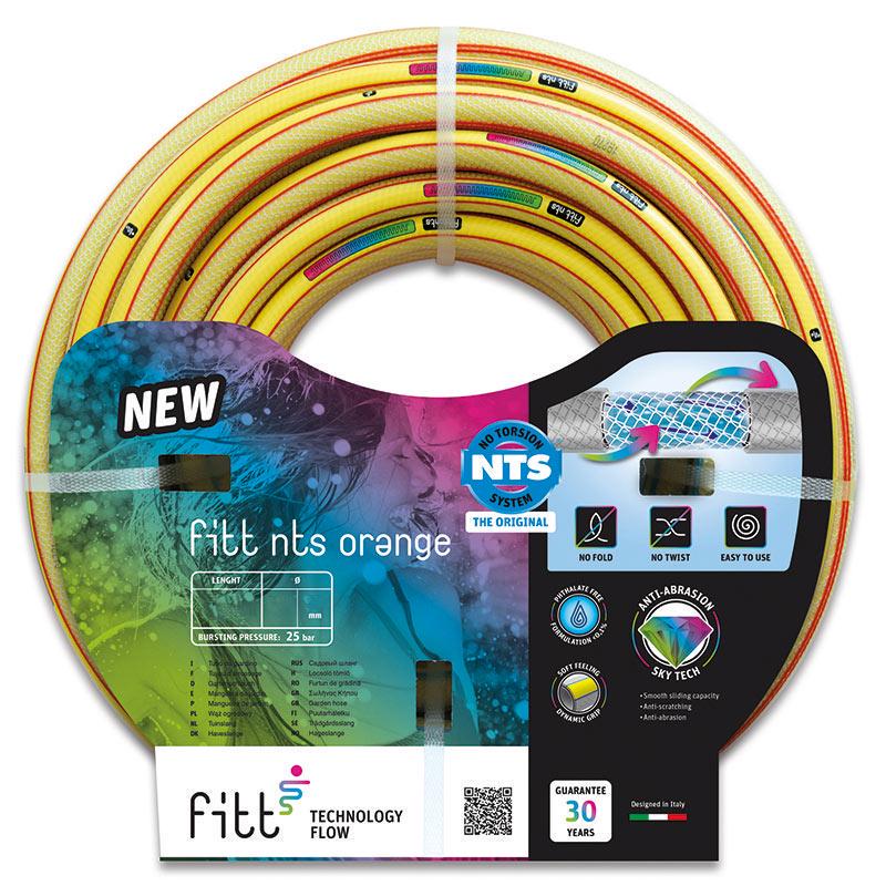Шланг для поливу FITT NTS 1" 25 м Orange (NTSOR125)