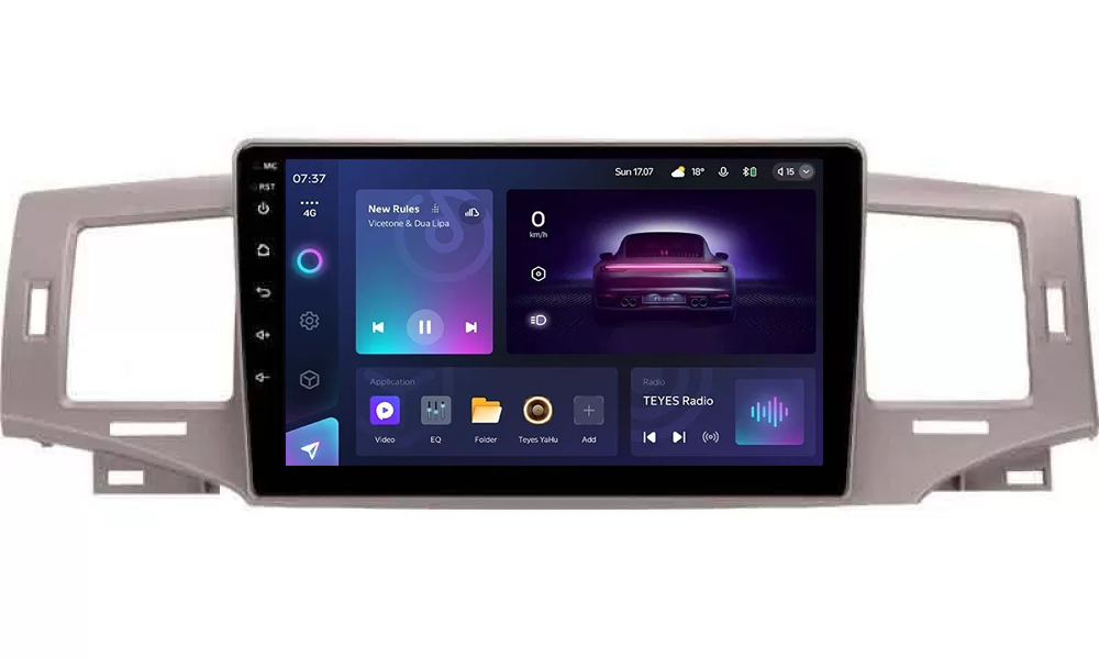 Штатная магнитола Teyes CC3 2K 4+32 Gb Toyota Corolla 9 E120 2004-2006 9" (AR-75849)