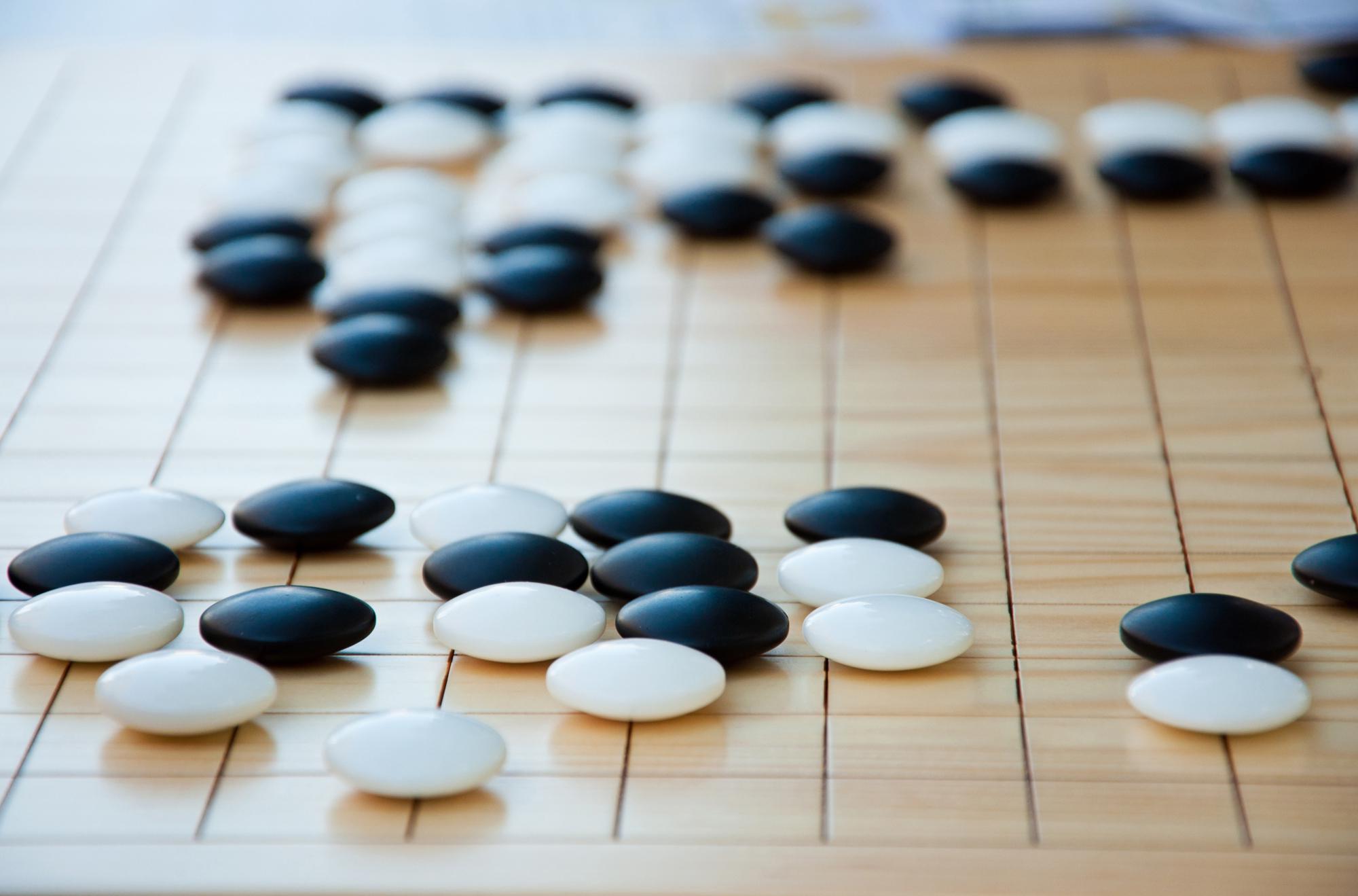 Настільна гра Го з набором каменів із фаянсу (22772850) - фото 4