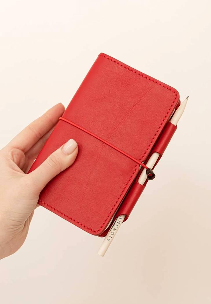 Блокнот жіночий шкіряний Софт-бук 3.0 Червоний (A-026871) - фото 5 Блокнот жіночий шкіряний Софт-бук 3.0 Червоний (A-026871) - фото 5