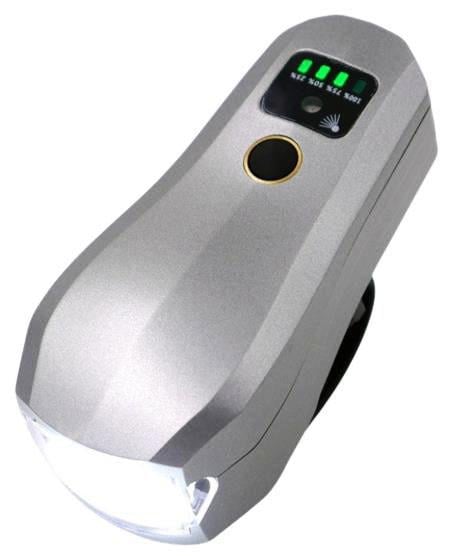 Велофара передняя QH-3599 аккумуляторная с датчиком света USB (1984780623)