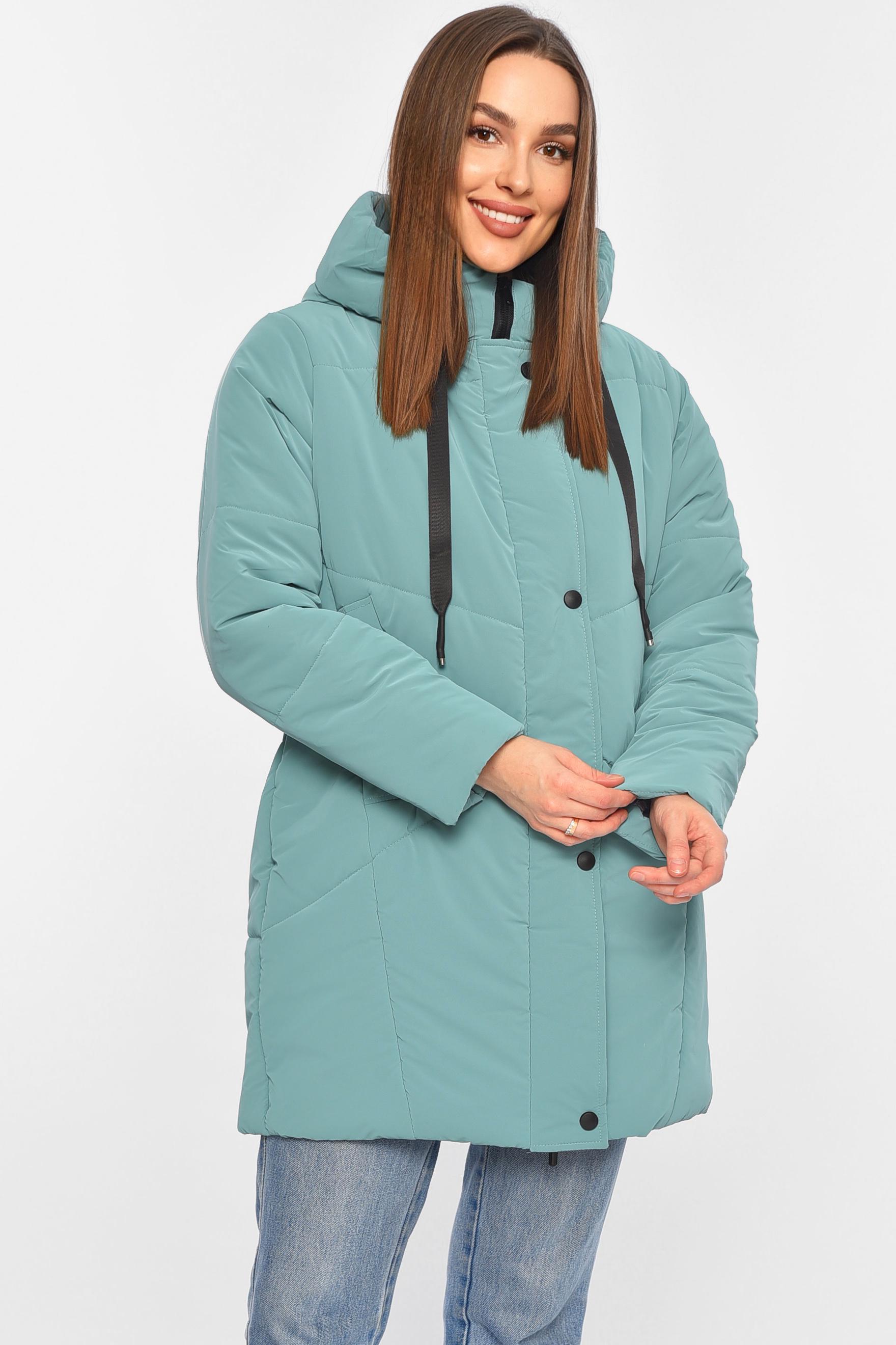 Куртка женская демисезонная L Бирюзовый (196416)