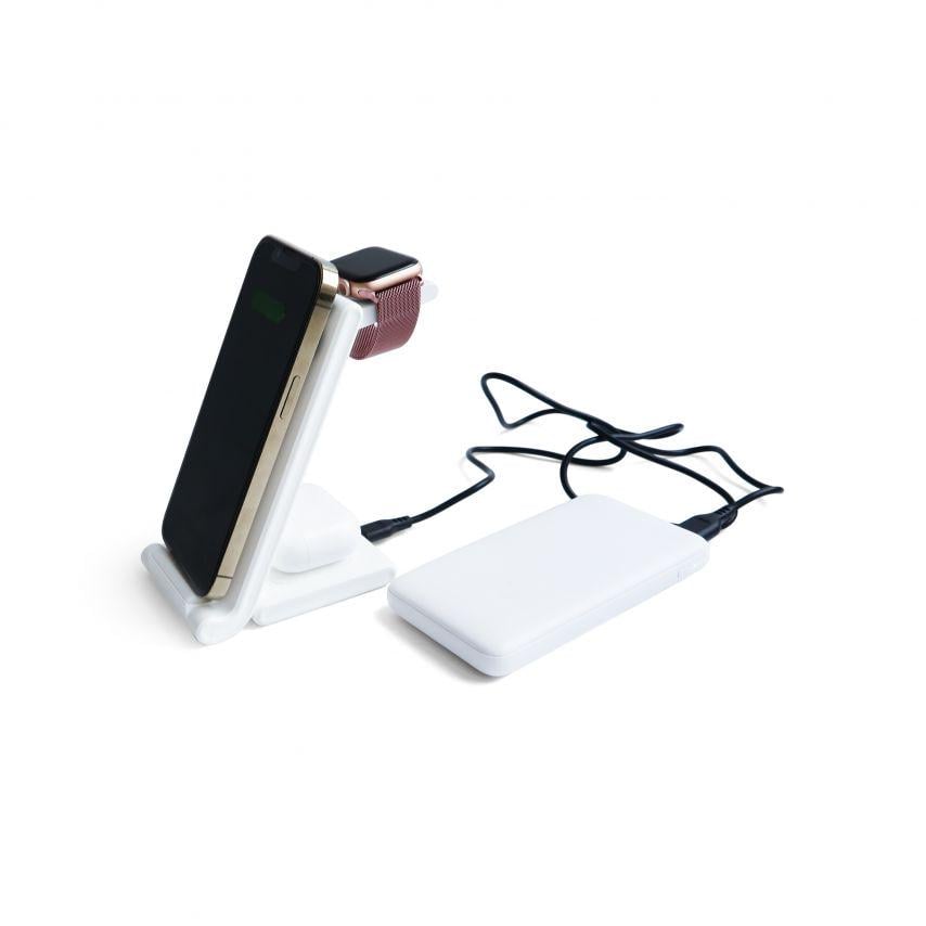 Зарядное устройство для беспроводной связи Walker 3в1 White (WH-53) - фото 10 Зарядное устройство для беспроводной связи Walker 3в1 White (WH-53) - фото 10