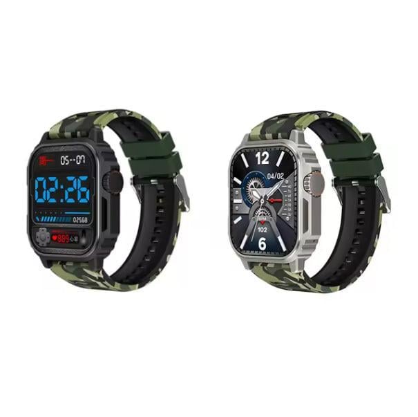 Смарт-годинник чоловічий Smart Watch TW11 AMOLED 49 мм Black (3520) - фото 3