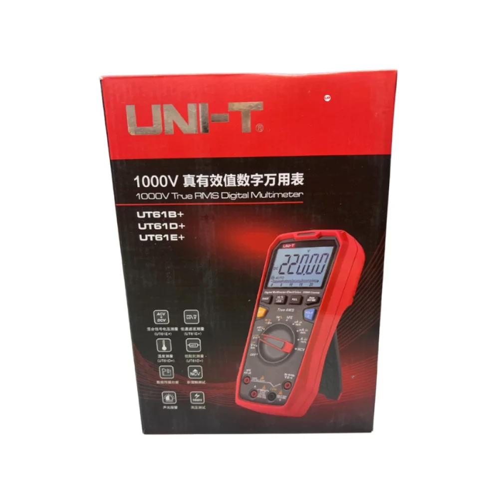 Мультиметр UNI-T UT61E+ (Dp208) - фото 4 Мультиметр UNI-T UT61E+ (Dp208) - фото 4