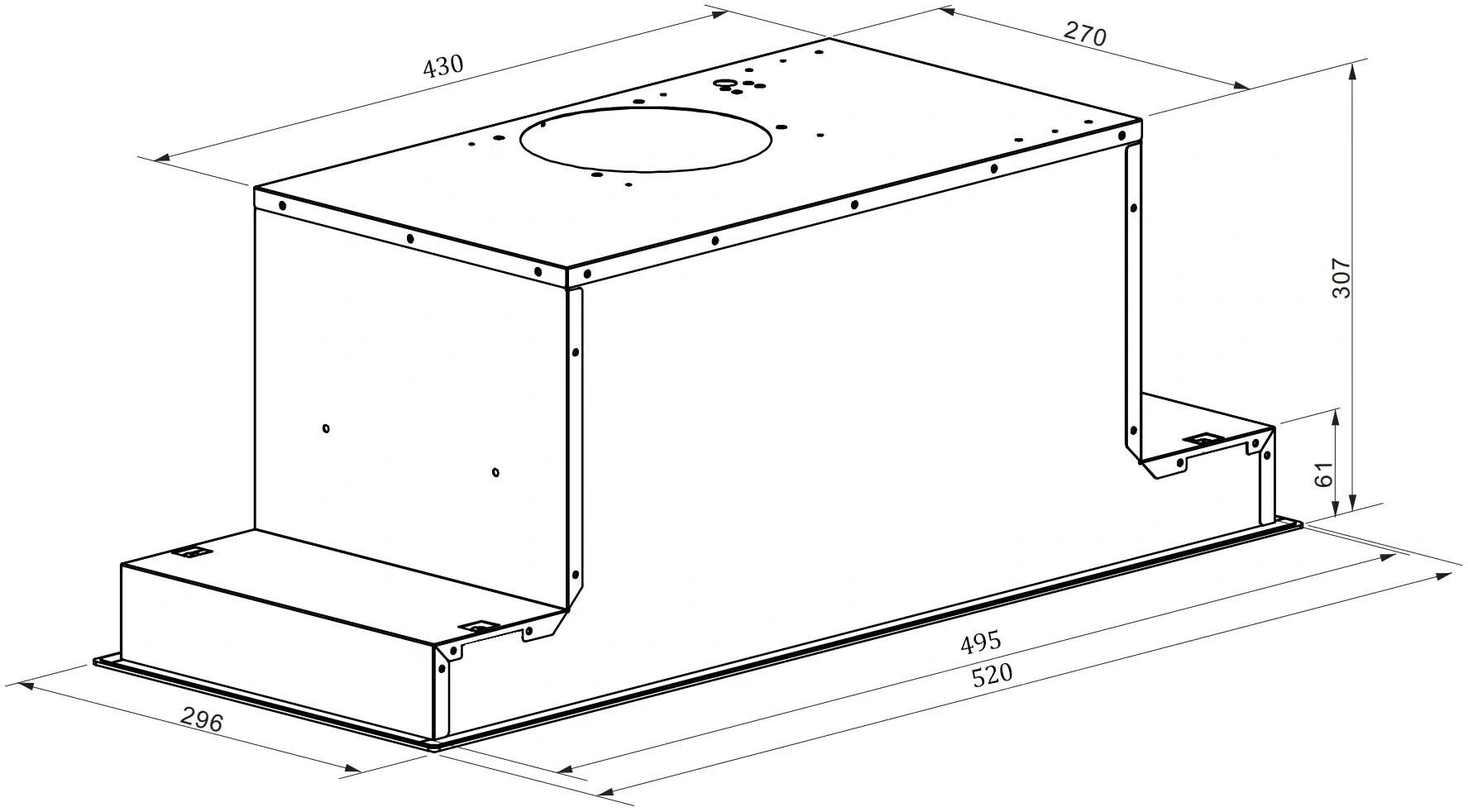 Витяжка кухонна Gunter&Hauer ATALA 1060 GL Inverter 1200 м3/год керування жестами - фото 2 Витяжка кухонна Gunter&Hauer ATALA 1060 GL Inverter 1200 м3/год керування жестами - фото 2