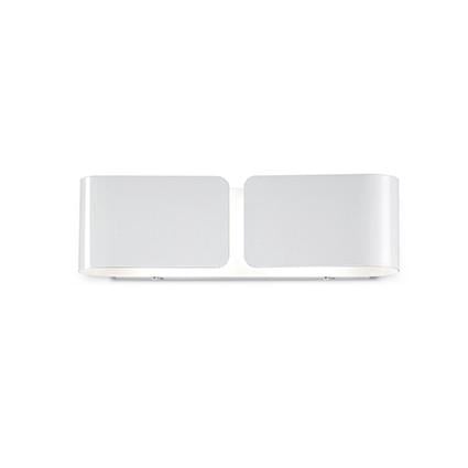 Светильник настенный Ideal Lux Clip AP2 Small Bianco (014166)