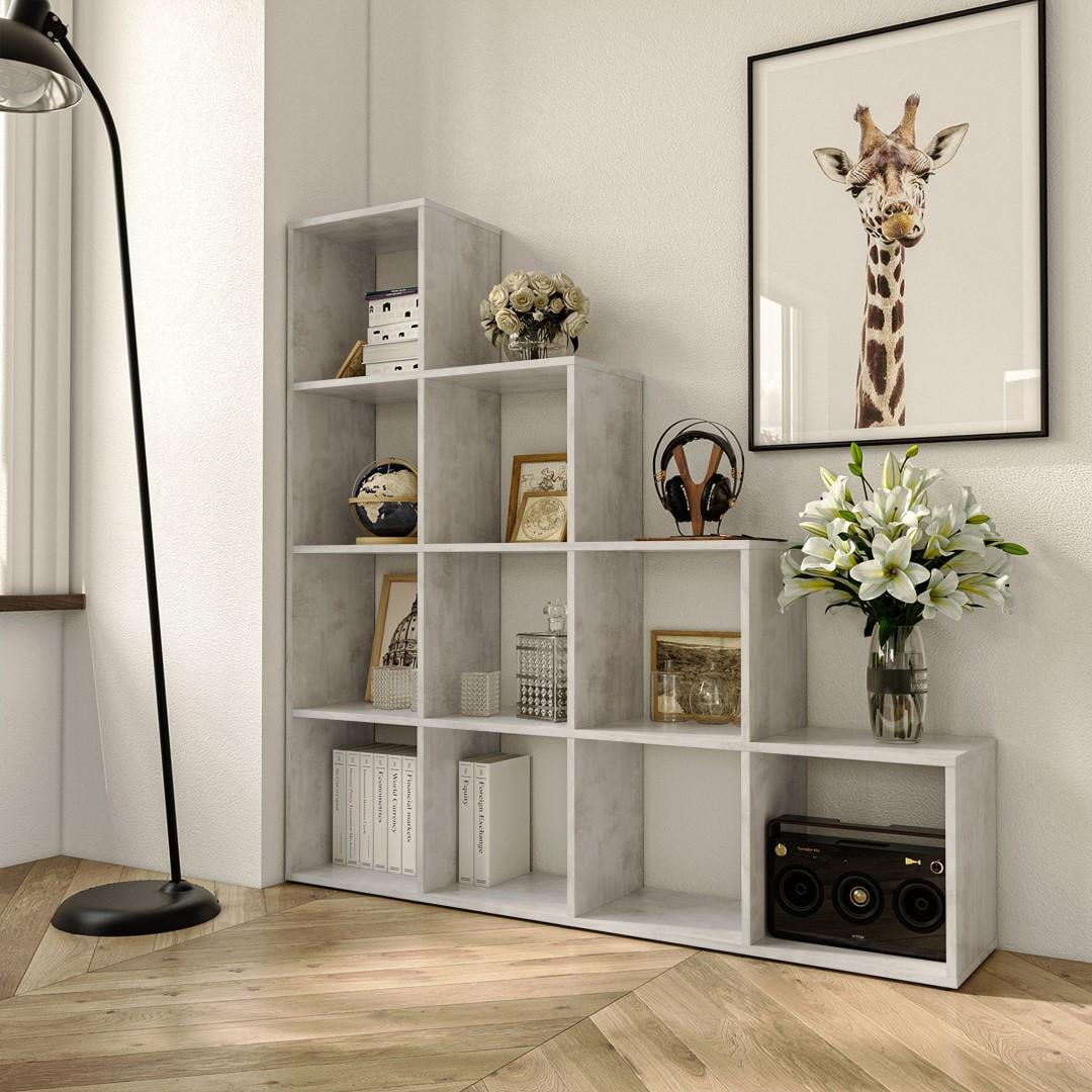 Стелаж-гірка Moreli Gt-40 1422x1427x280 мм Бетон тефра (36292031) Стелаж-гірка Moreli Gt-40 1422x1427x280 мм Бетон тефра (36292031)