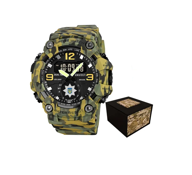Наручные часы Awarder 003 Полиция Camo Green