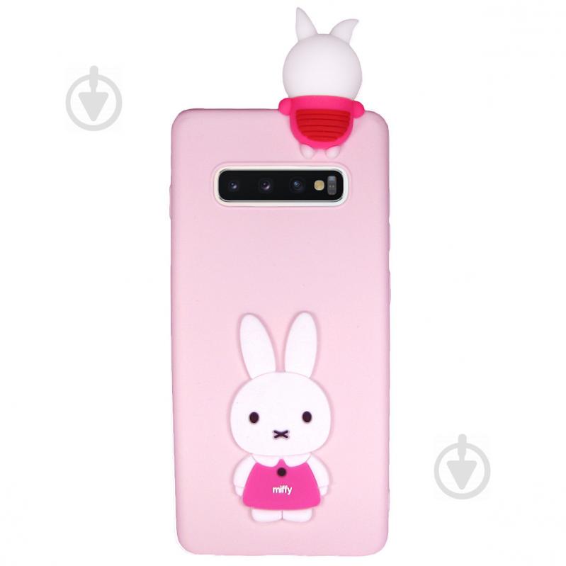 Чехол Cartoon Case 3D для Samsung G973 Galaxy S10 Кролик (arbc6115)