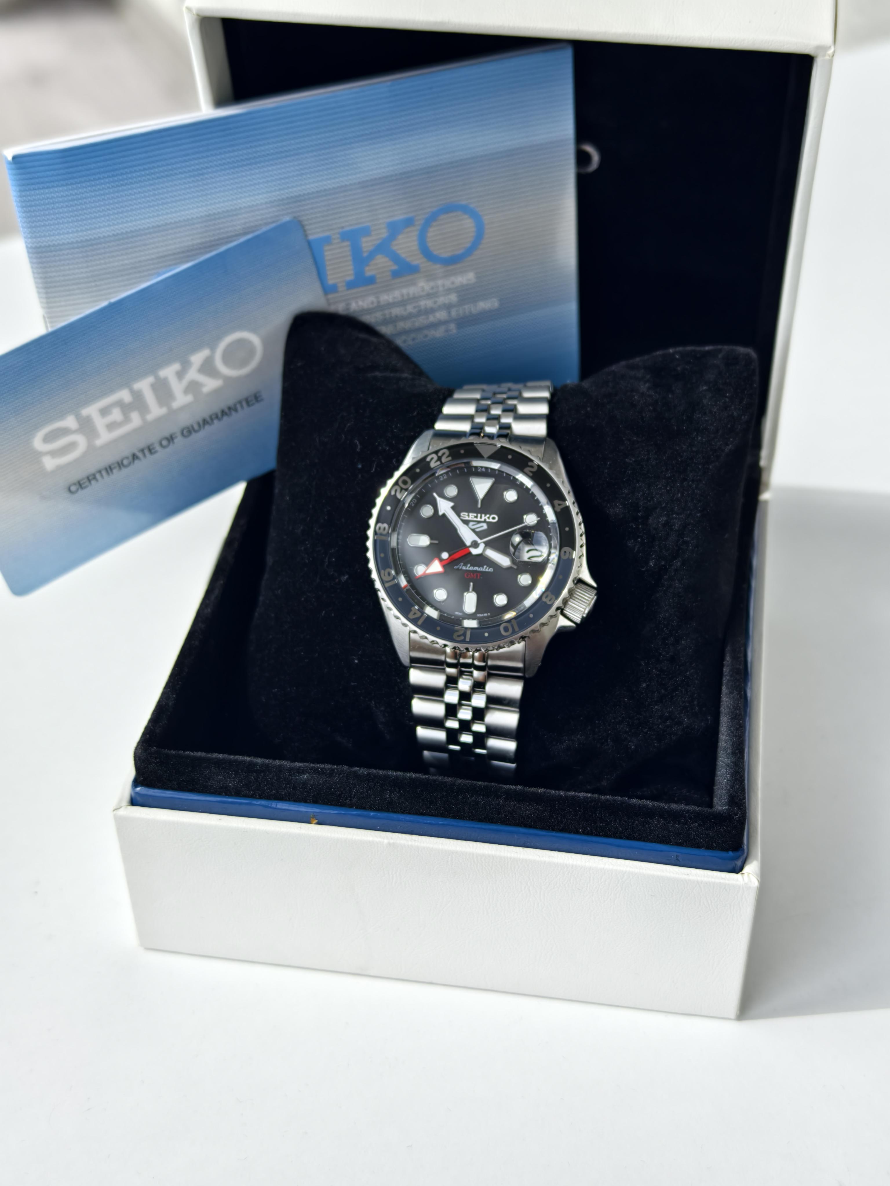 Часы Seiko 5 Sports SSK001K1 GMT Automatic (SSK001K1) - фото 2 Часы Seiko 5 Sports SSK001K1 GMT Automatic (SSK001K1) - фото 2
