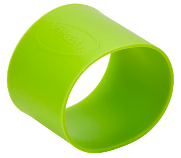 Кільце для квітокодування силіконове Vikan х 5 Ø40 мм Лаймовий (980277)