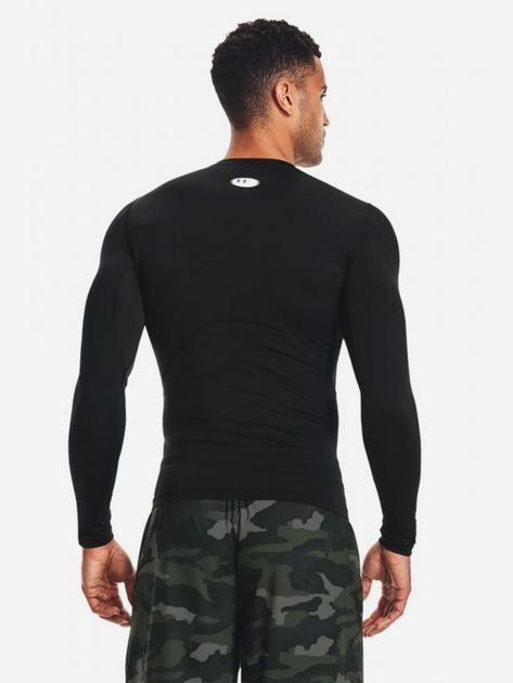 Лонгслив мужской Under Armour UA HG Armour Comp LS S Черный (1361524-001) - фото 2