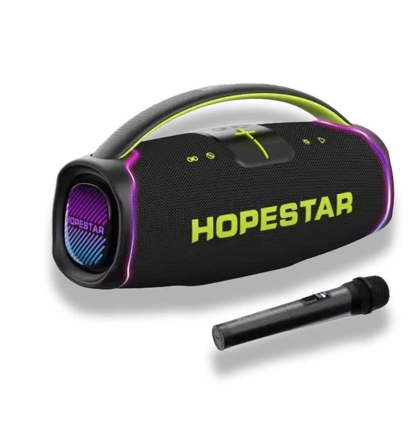 Портативна колонка бездротова Hopestar Bluetooth A65 300W Чорний (32562183)