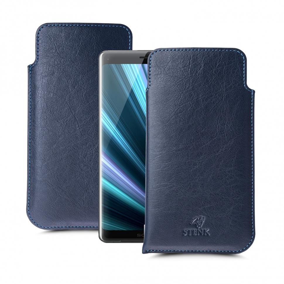Футляр Stenk Elegance для Sony Xperia XZ3 Синий (63013) Футляр Stenk Elegance для Sony Xperia XZ3 Синий (63013)