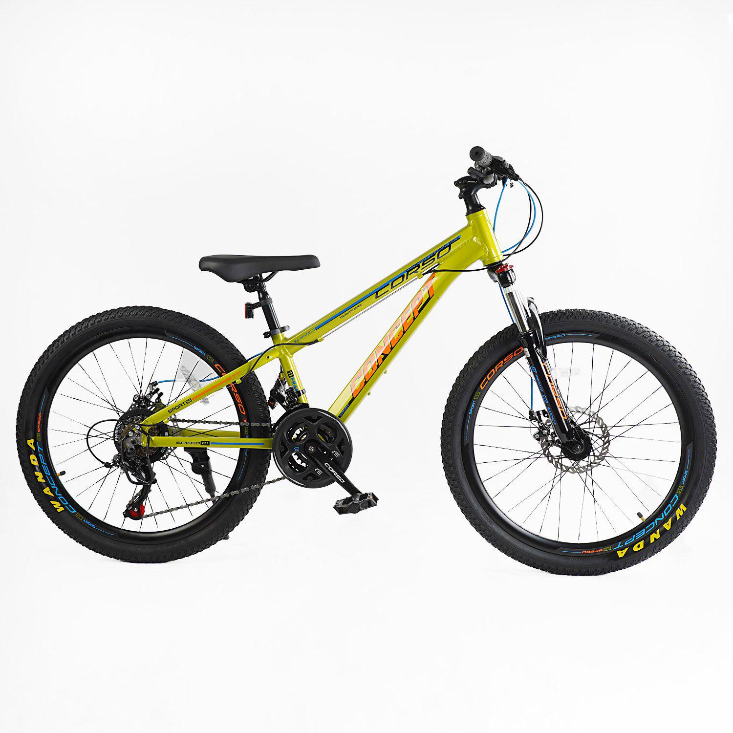 Велосипед спортивный Corso CONCEPT CP-24010 24" (24185047)