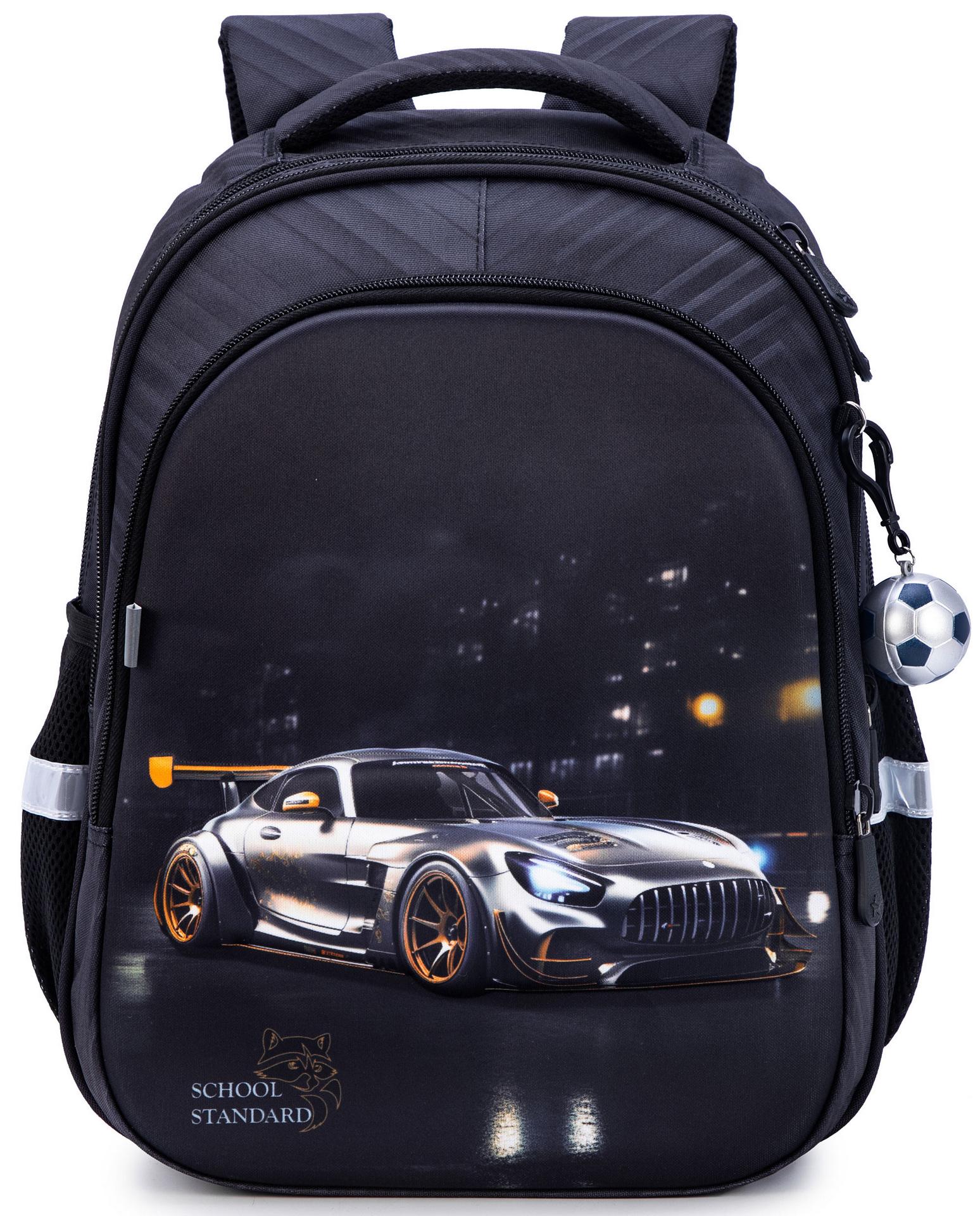 Рюкзак ортопедичний для хлопчика School Standard Машина для першокласника 38х30х18 см (150-8) - фото 2