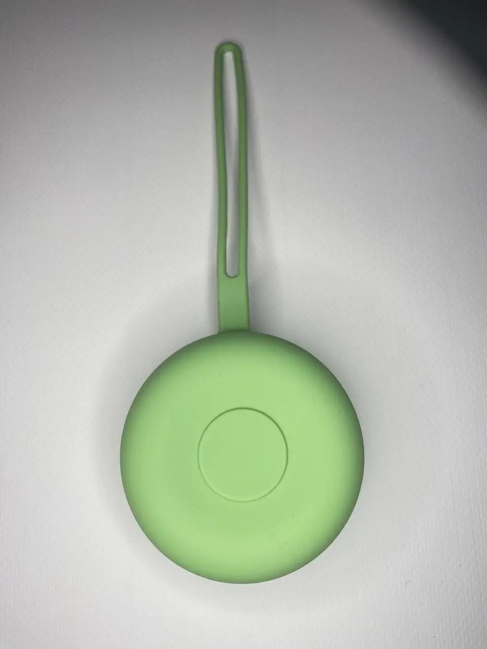 Пустышка силиконовая 3в1 с чехлом и креплением Зеленый (6101) - фото 5