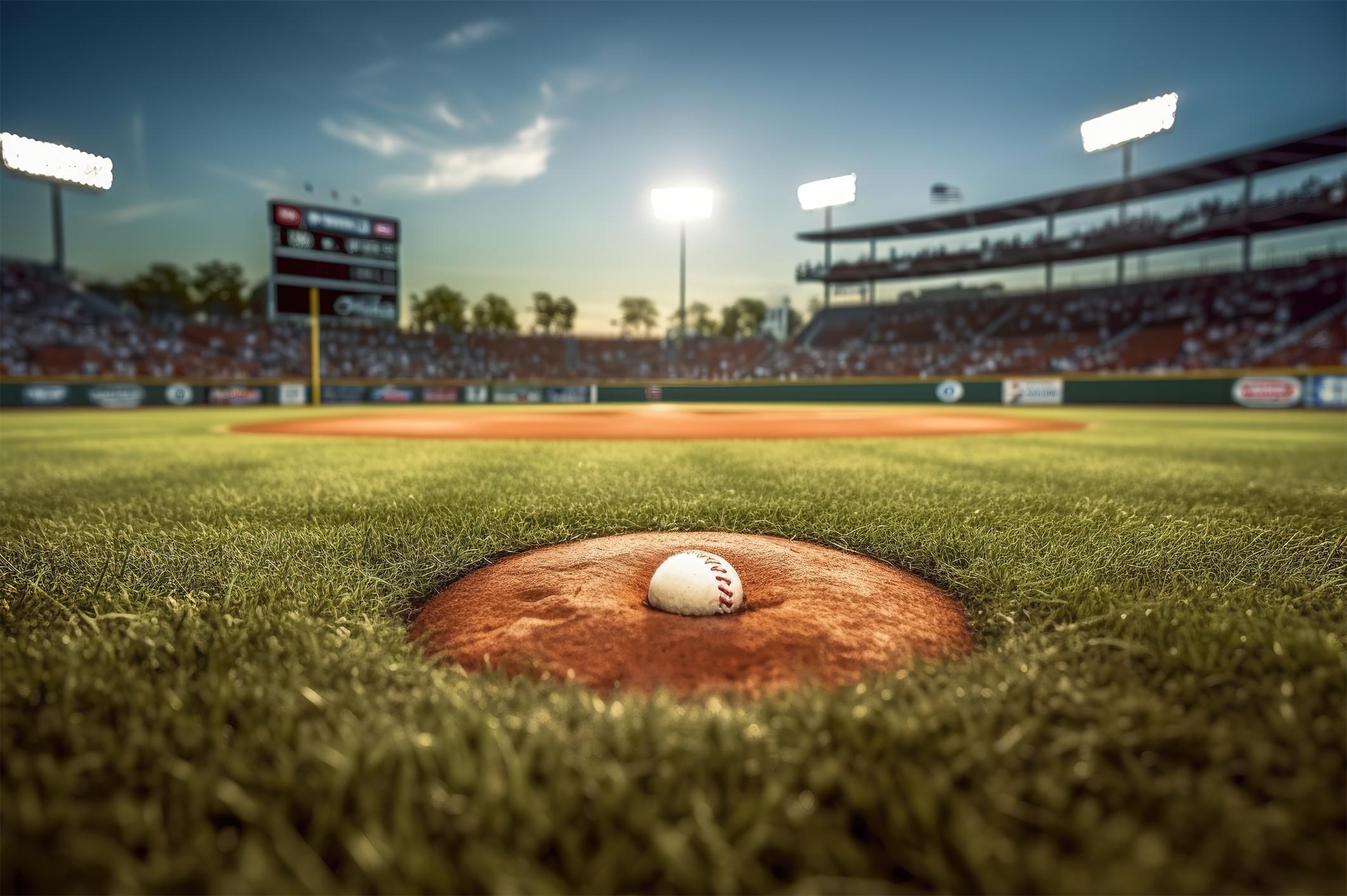 Фотообои флизелиновые Upstream Бейсбольное поле 180х120 см (SPF-159/2)