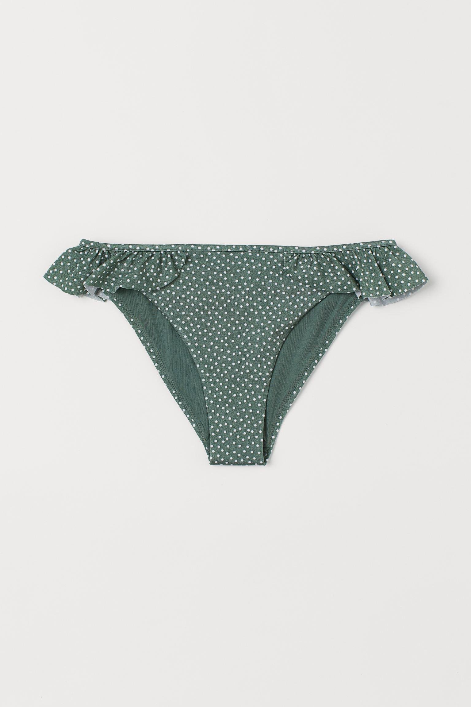 Трусики купальные в горошек р. 42 Зеленый (8441601sm)