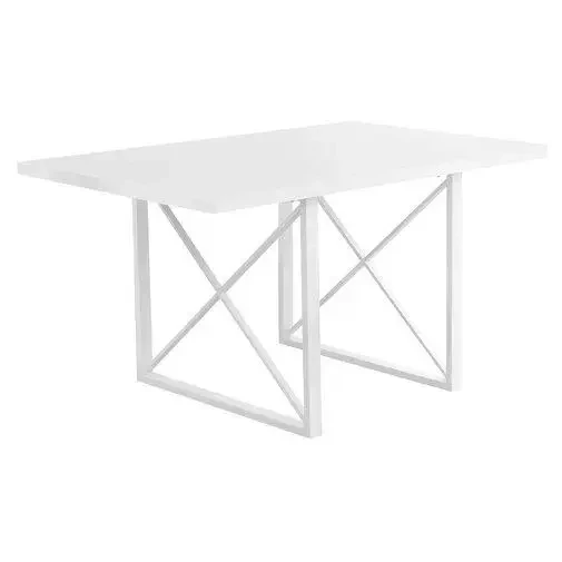 Обеденный стол LOFT NS-1208 для кухни и столовой Белый (3075787675)