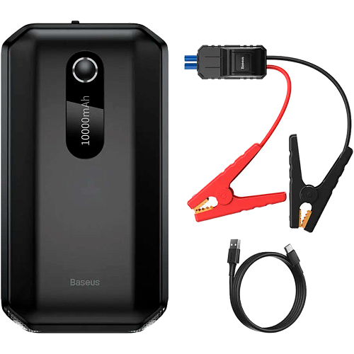 Автомобільний пусковий пристрій Baseus 10000 mAh Super Energy Air Car Jump Starter Power Bank