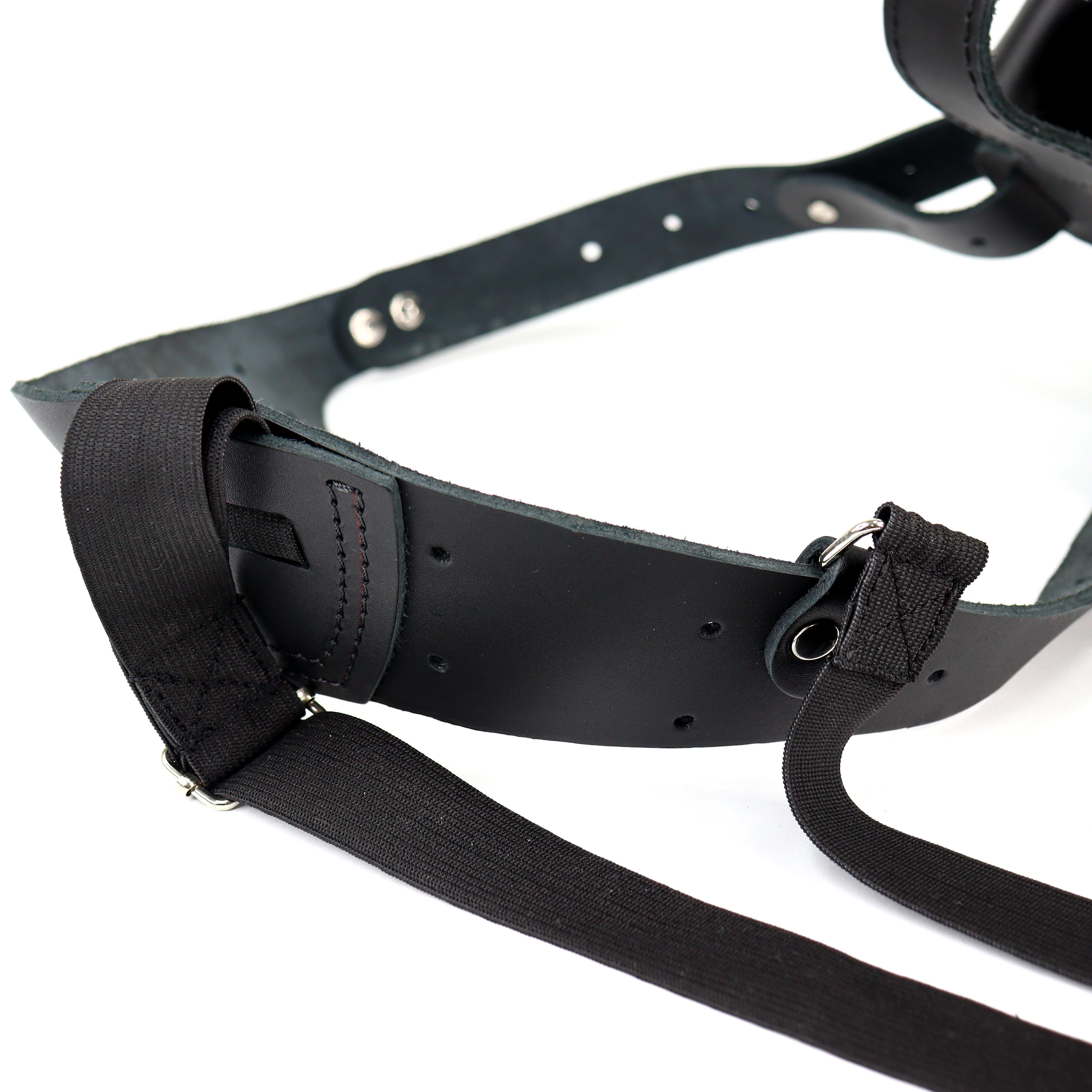 Кобура оперативна під ПМ із відділенням під магазин шкіряна неформована Чорний (011542) - фото 5 Кобура оперативна під ПМ із відділенням під магазин шкіряна неформована Чорний (011542) - фото 5