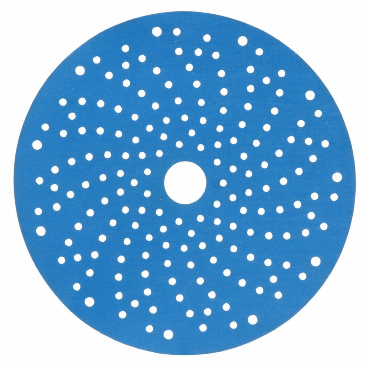 Круг шлифовальный на липучке 3M Hookit 325U Blue 51382 d150 Р500