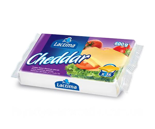 Сыр тостовый lactima cheddar 600 г