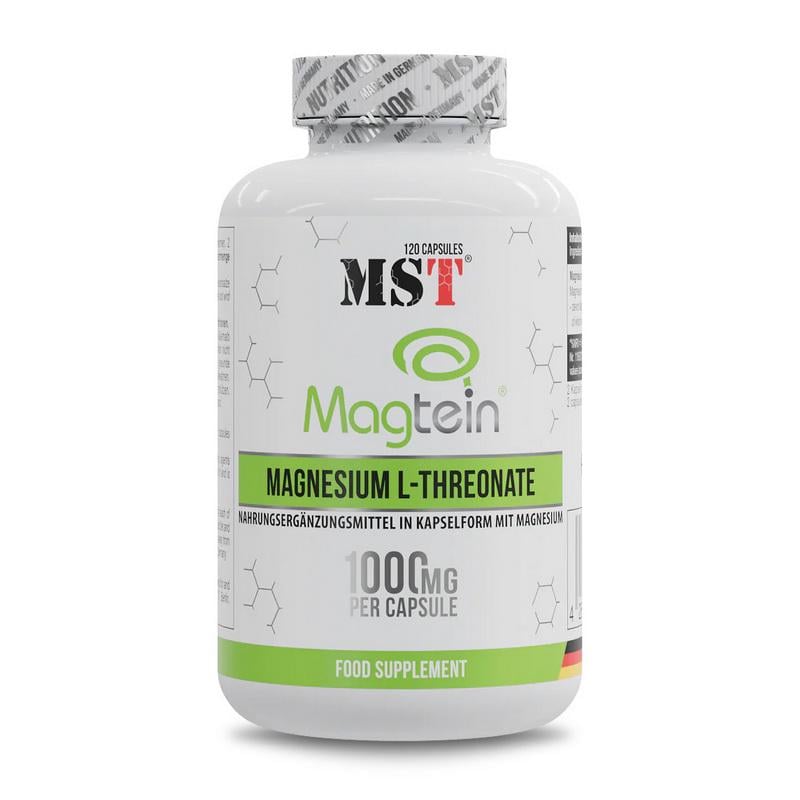 Магній треонат MST Magtein Magnesium L-Threonate 1000 mg 120 капс.