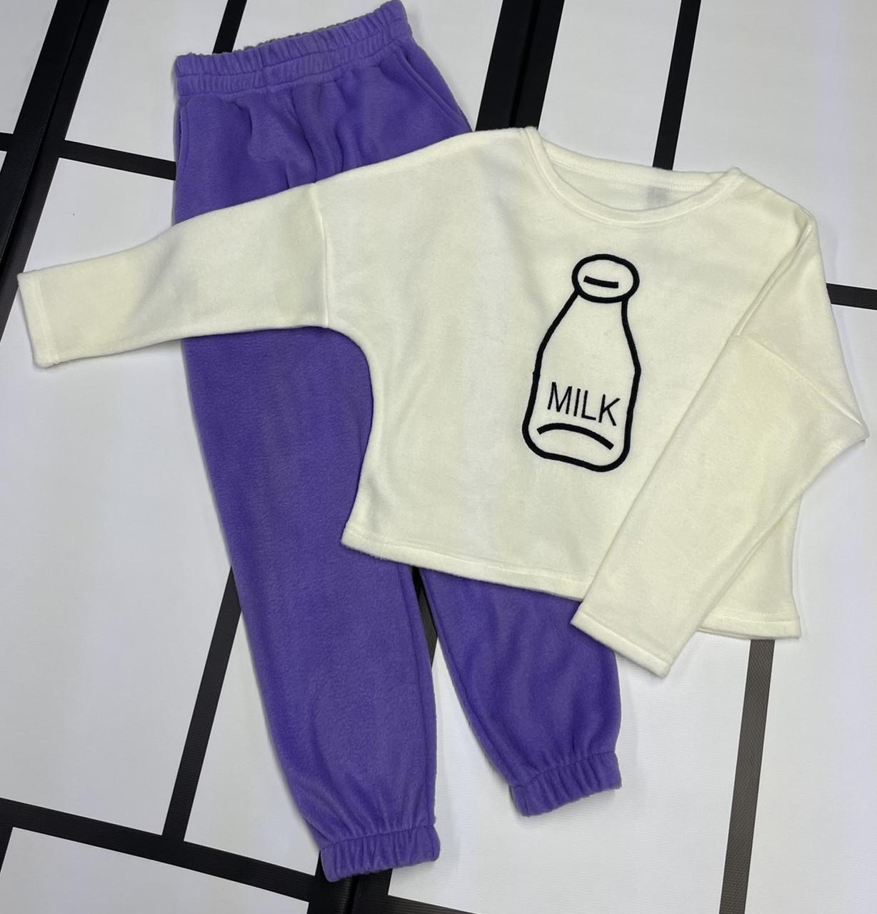 Пижама для девочки флисовая на 9 лет 134 см (2043762460) Пижама для девочки флисовая на 9 лет 134 см (2043762460)