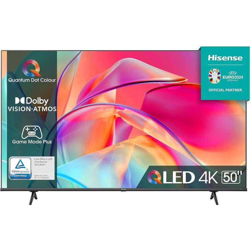 Телевизор Hisense 50E77KQ QLED/Smart TV/4К/T2-S2/Bluetooth 50" (15161106)