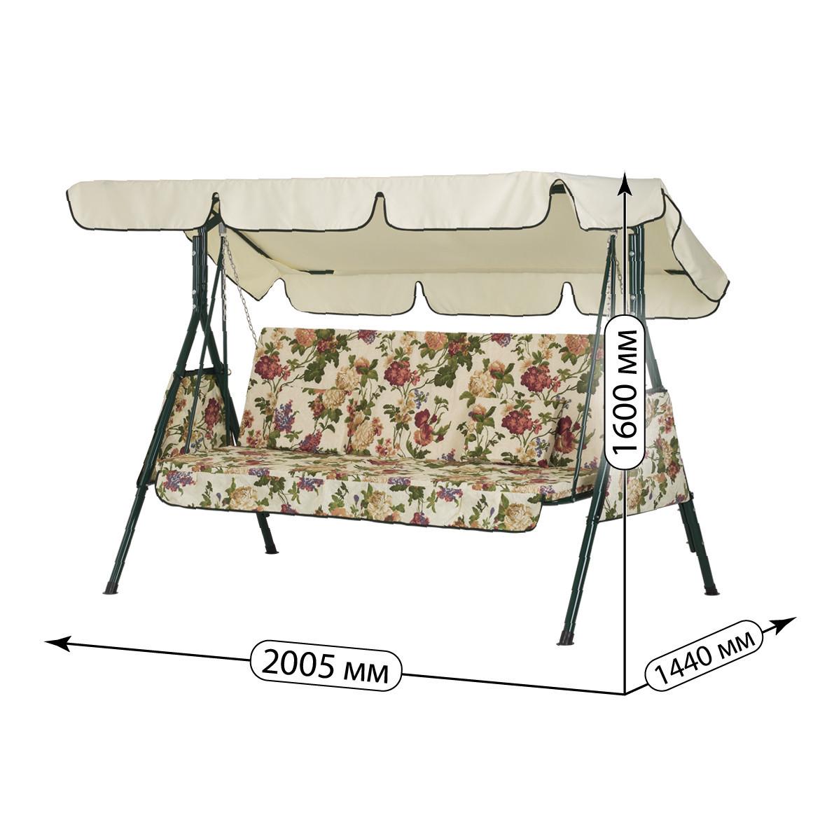 Качели садовые Vitan Дача (2140015) - фото 4 Качели садовые Vitan Дача (2140015) - фото 4