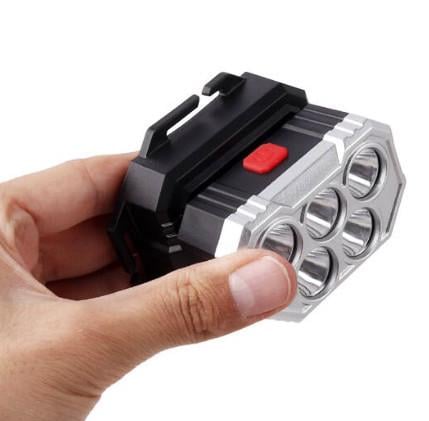 Фонарь налобный LED TJ-168-5 аккумуляторный (1753603959) - фото 2