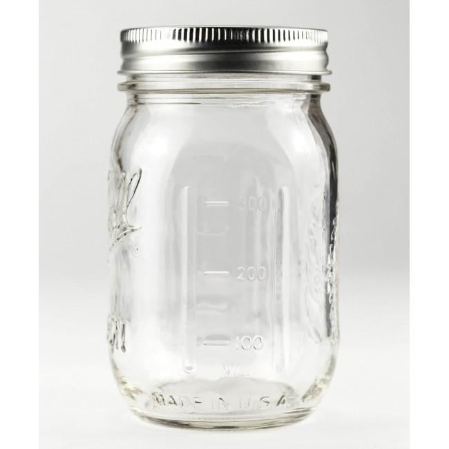 Банка Ball Mason Jars с трубочкой и 2 крышками (4194)