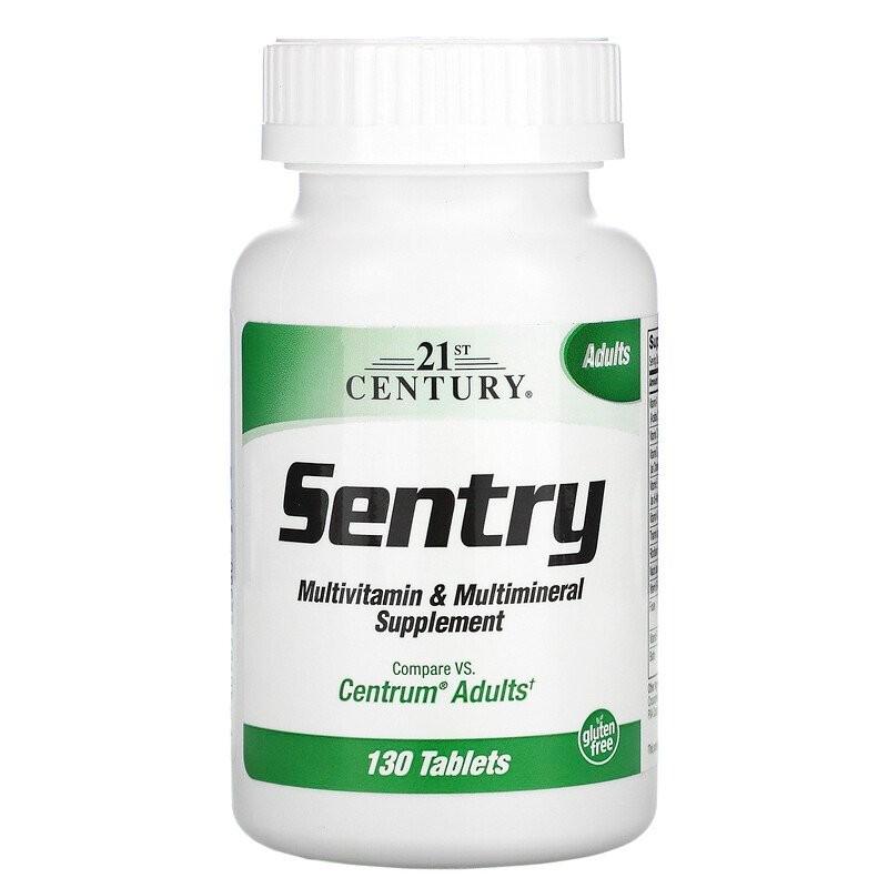 Вітаміни 21st Century Sentry Multivitamin & Multimineral Supplement 130 таблеток