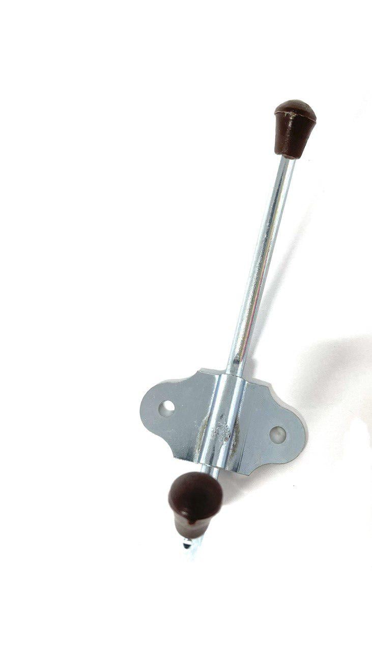 Гачок-вішалка Б1 цинк одинарний 105х40х4 мм