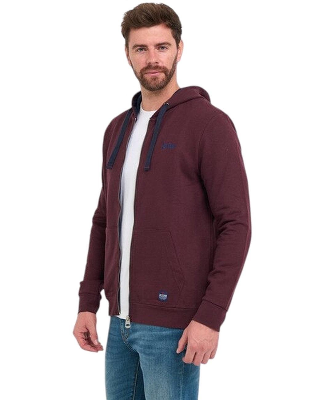 Толстовка мужская Lee Cooper 10395423.FF01 XXL Бордовый (5942723130907) - фото 8 Толстовка мужская Lee Cooper 10395423.FF01 XXL Бордовый (5942723130907) - фото 8