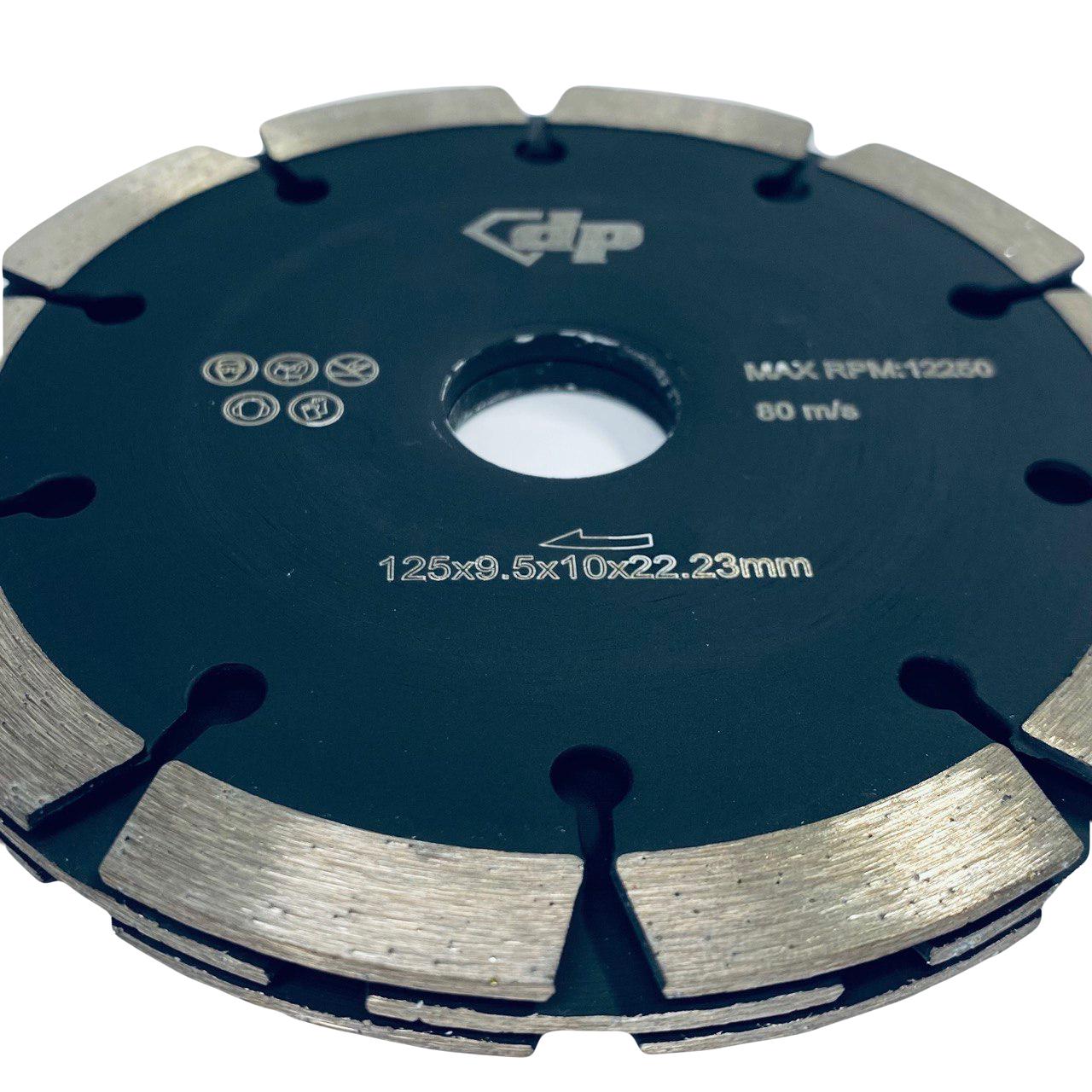 Диск алмазный тройной 125x9,5x10х22,23 мм (29558799)