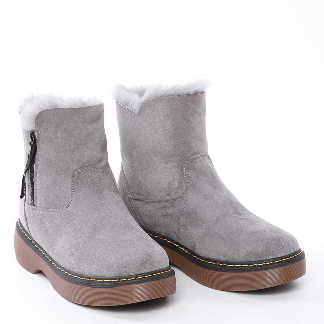 Черевики жіночі Fashion 337574 р. 36 23,5 см Сірий - фото 4 Черевики жіночі Fashion 337574 р. 36 23,5 см Сірий - фото 4