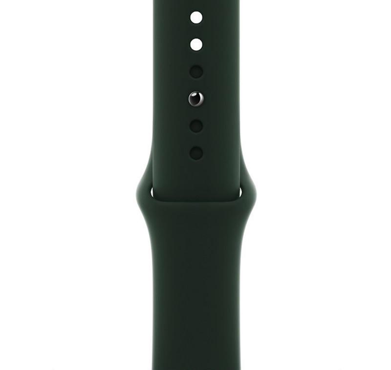 Ремінець для Apple Watch 42-44 mm Sport Band Dark Green (29caa1-4238) - фото 2