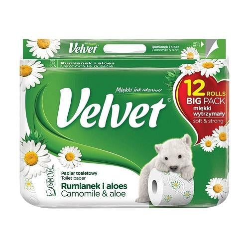 Туалетний папiр Velvet Camomile (998637)