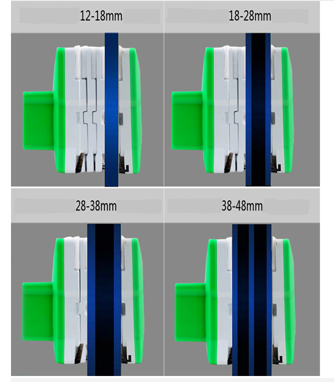 Магнитная щетка для мытья стеклопакетов 12-48 мм (99-2K_48мм) - фото 2