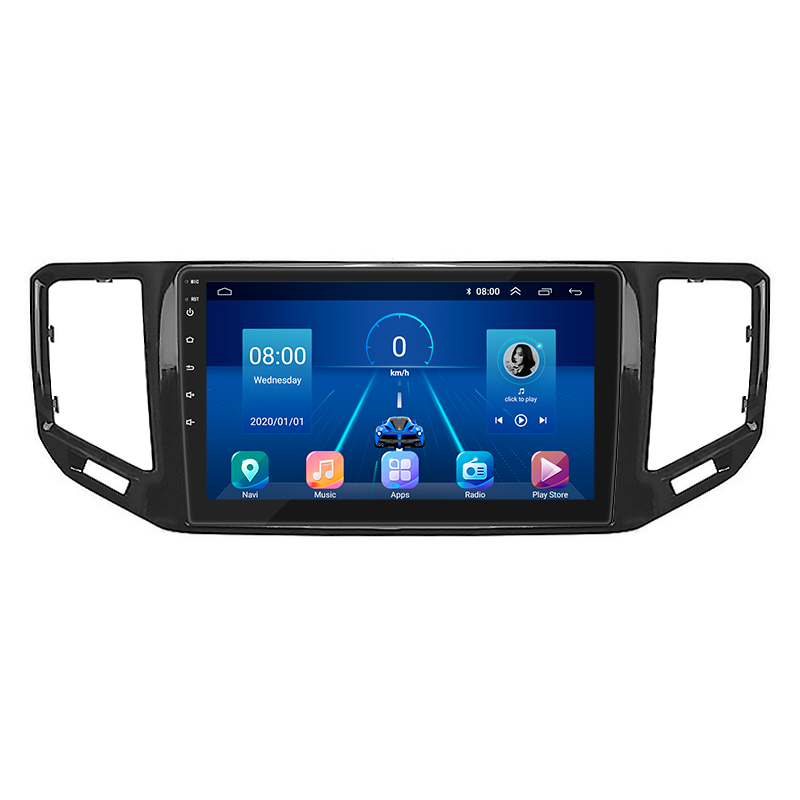 Штатная магнитола 10" Lesko для Volkswagen Teramont I 2017-2020 Top 4/64 4G WiFi GPS Вольксваген