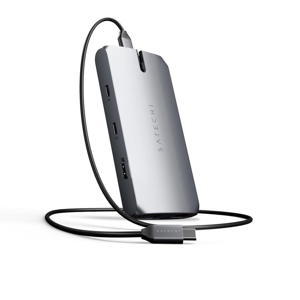 Satechi Aluminum USB-C On-the-Go Multiport Adapter, Space Grey (ST-UCMBAM)