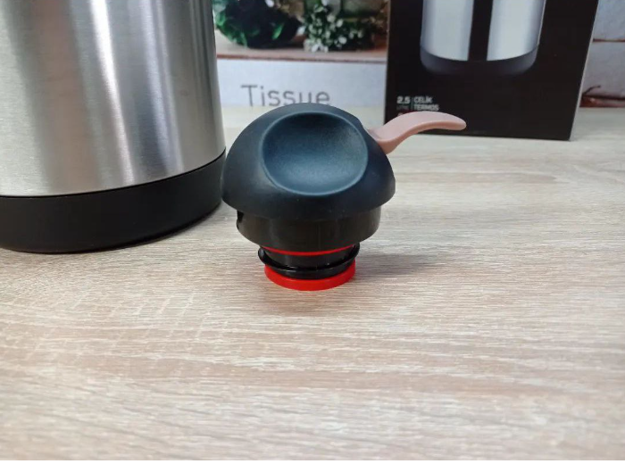 Термос OMS для чаю/для кави із нержавіючої сталі 2000 мл Сріблястий (3281-2-silver) - фото 7