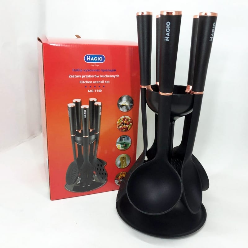 Набір кухонного приладдя Magio MG-1140 (17761611) - фото 9 Набір кухонного приладдя Magio MG-1140 (17761611) - фото 9