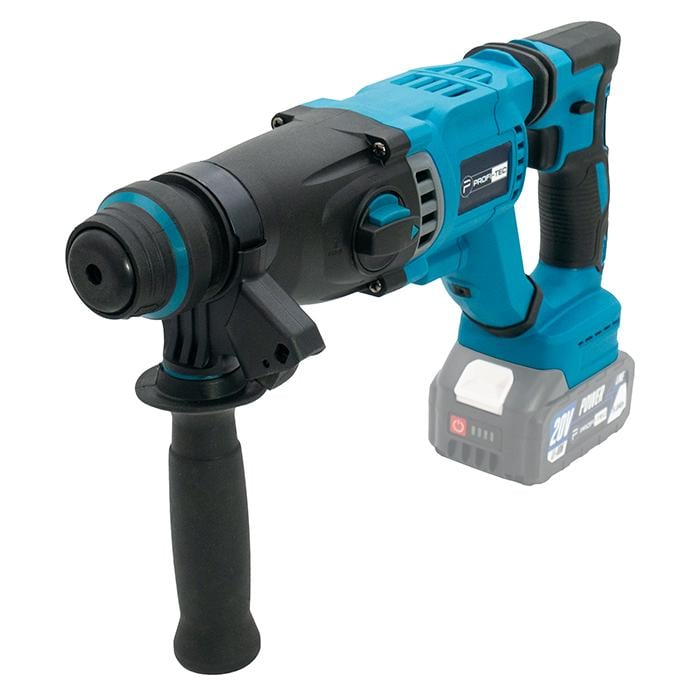 Перфоратор аккумуляторный PROFI-TEC PBH201BL POWERLine с 2 батареями Черный (GR-06507)
